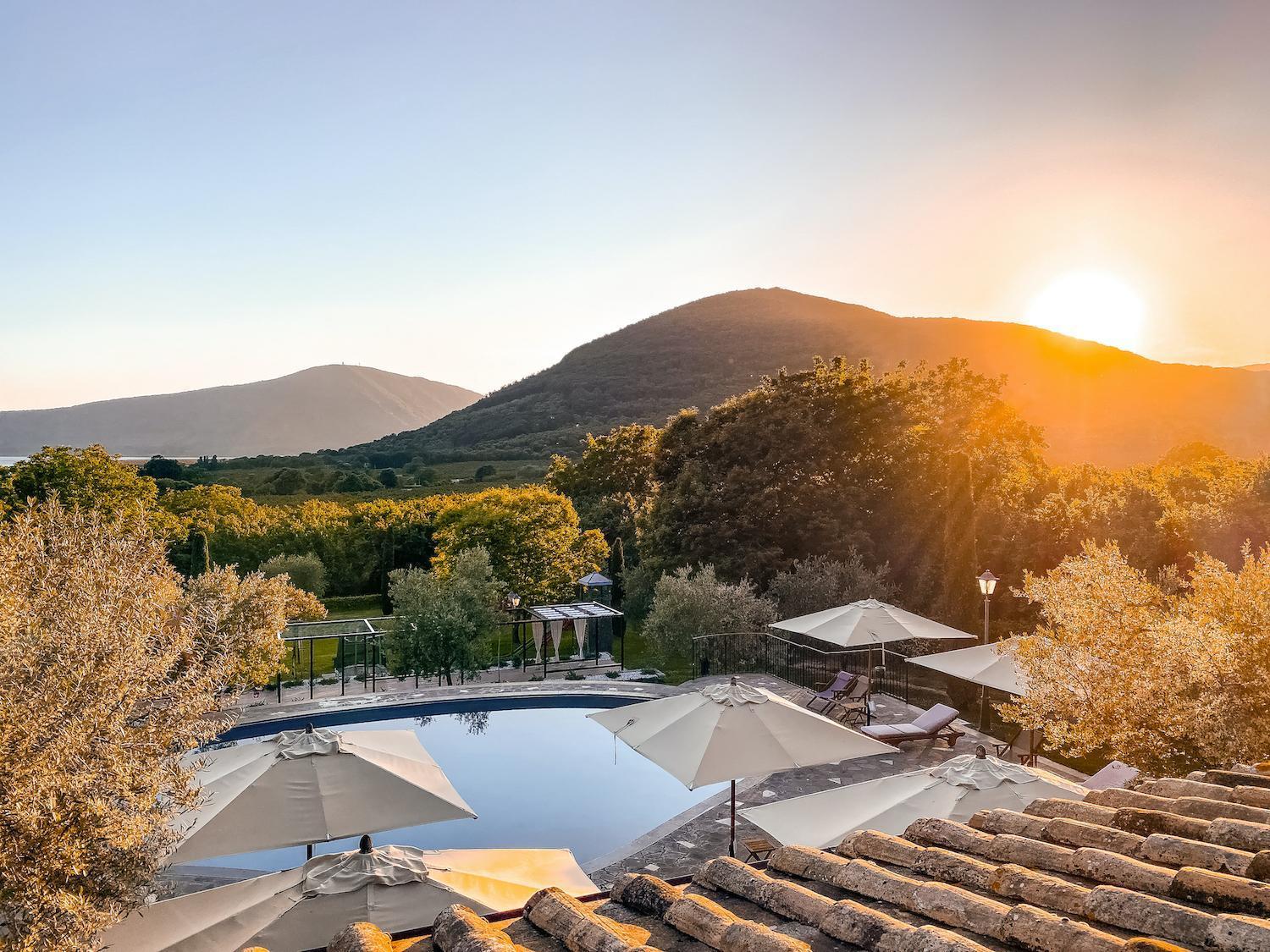 Agriturismo La Valle Di Vico Капрарола Екстериор снимка