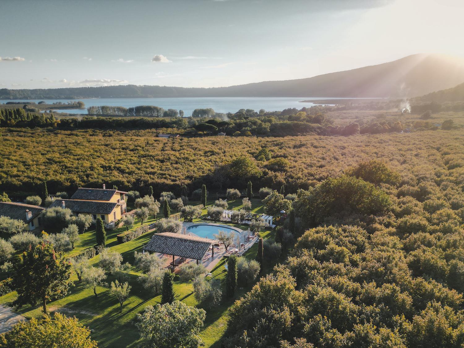Agriturismo La Valle Di Vico Капрарола Екстериор снимка